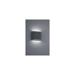 Applique Murale Extérieure Moderne 11cm 2 Lumières Anthracite 3000K IP54