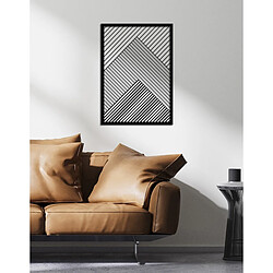 Acheter EPIKASA Décoration Murale en Métal Lignes 8