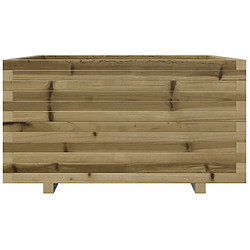 Acheter vidaXL Jardinière 90x90x49,5 cm bois de pin imprégné