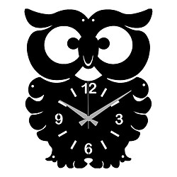 EPIKASA Horloge Murale Hibou