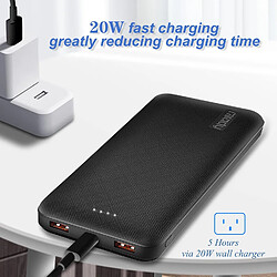 SANAG Batterie Externe 24000Mah Pd 20W Qc3.0 Charge Rapide Avec 3 Ports Usb Sortie Usb-C Power Bank Pour Iphone Ipad Samsung Galaxy Tablet Et Autres