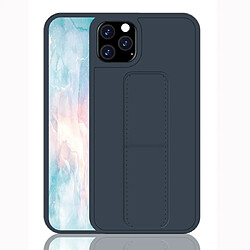 Wewoo Coque Rigide Pour iPhone 11 Pro Shockproof PC + TPU Housse de protection avec bracelet et support bleu foncé