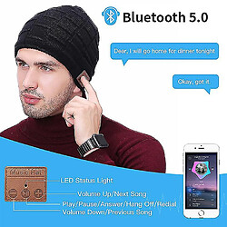 Avis Universal Chaud bluetooth bonnet tricoté cri écoute chanson bluetooth bonnet musical