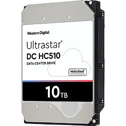 Western Digital Ultrastar DC HC510 Disque Dur HDD Interne 10To 3.5" 7200tr/min Serial ATA III Argent