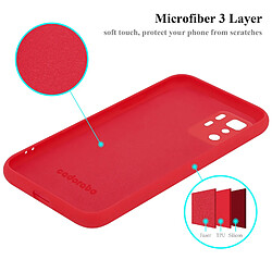 Cadorabo Coque Xiaomi POCO X3 GT Etui en Rouge pas cher