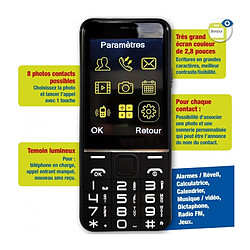 Le Classic +, téléphone double SIM, réseau 2G/3G