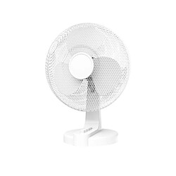 VENTILATEUR DE TABLE - Blanc - 40CM 45W - DIO