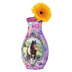 Ravensburger Puzzle 216 pièces 3D : Girly Girl Edition : Vase chevaux