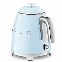 Bouilloire sans fil 0.8l 1400w bleu - KLF05PBEU - SMEG pas cher