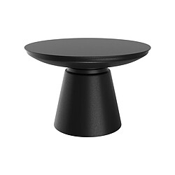 Rendez Vous Deco Table basse Gomez en métal noir D60 cm 