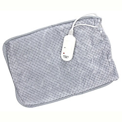 Avis Coussin Chauffant Électrique pour le Cou, le Dos 2 Niveaux Température, Lavable, 80 , Gris, Adler, AD7415