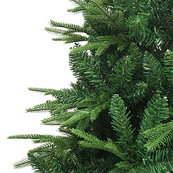 Avis vidaXL Sapin de Noël artificiel Vert 210 cm PVC et PE