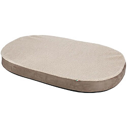 Kerbl Matelas en mousse a mémoire de forme 100x65 cm Beige et gris 80333