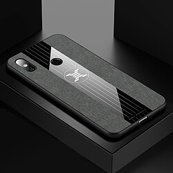 Wewoo Coque Souple Pour Xiaomi Mi 8 XINLI étui de protection en TPU antichoc Texture Gris