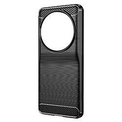 Avizar Coque pour Xiaomi 13 Ultra Souple Renforcée Effet Carbone Brossé Noir