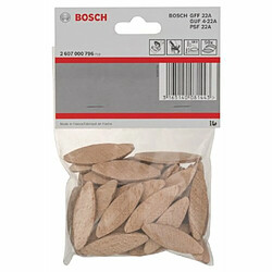 Bosch 2607000796 Chevilles plates Lot de 50 Taille 0