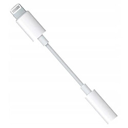 GUPBOO Adaptateur Lightning Jack 3.5mm Blanc iPhone,JL700