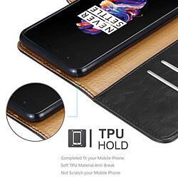 Cadorabo Coque OnePlus 5 Etui en Noir pas cher