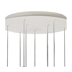 Avis Luminaire Center Suspension Galaxia Ciment blanc, gris, rouge