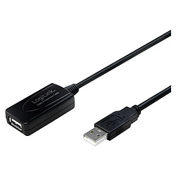 LogiLink Rallonge USB 2.0, 10 m ()