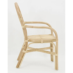 Acheter Aubry Gaspard Fauteuil enfant en rotin Joseph Naturel.