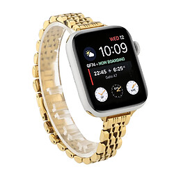 Bracelet en métal or pour votre Apple Watch Series 6/SE/5/4 40mm/Series 3/2/1 38mm