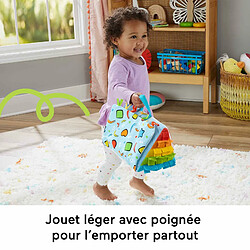 Fisher-Price Jouet Musical Mon Piano D?Éveil Sensoriel pour Jeu À Plat Ventre Et sur Le Dos Bébés, avec Touches Lumineuses Multicolores Et Musique, Jouet Bébé, HND54 pas cher