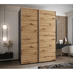 Abiks Meble Armoire à portes battantes Lux 1 245,5/170/64 2 portes