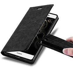 Cadorabo Coque Huawei P8 LITE 2015 Etui en Noir