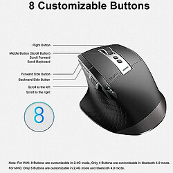 Acheter Universal Bluetooth quatre périphériques connectent des souris