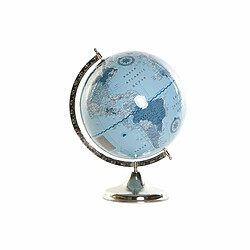 Globe terrestre DKD Home Decor PVC Aluminium (33 x 33 x 44 cm)