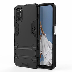 Coque en TPU hybride avec béquille noir pour votre OPPO A52/A72/A92