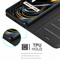 Cadorabo Coque Realme GT / GT Neo 2T / Q3 PRO Etui en Noir pas cher