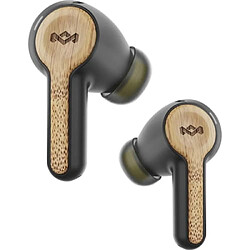 House Of Marley EM-JE121-SB Ecouteur Bluetooth Sans Fil Reduction de Bruit Active Noir