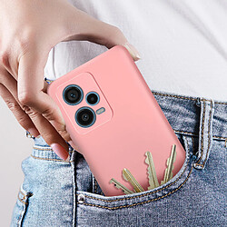 Avizar Coque pour Xiaomi Redmi Note 12 Pro Plus Semi-rigide Fast Cover Rose pas cher