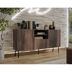 Acheter Bestmobilier Franco - buffet bas - bois - 150 cm