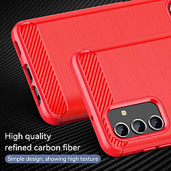 Acheter Htdmobiles Coque pour Samsung Galaxy A13 4G / 5G - housse etui silicone gel carbone + verre trempe - ROUGE