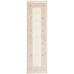 Vidal Tapis de couloir en laine 264x86 beige Darya