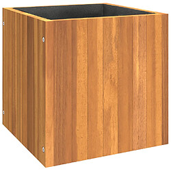 vidaXL Jardinière 35x35x35 cm bois massif d'acacia