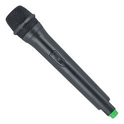 Accessoires de microphone sans fil en plastique classique vert faux jouet de micro Mic