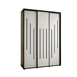 Abiks Meble Armoire DAVOS 8 À Portes Coulissantes 235,2/170/60 3 Portes