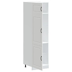 Avis vidaXL Armoire de cuisine Kalmar blanc bois d'ingénierie