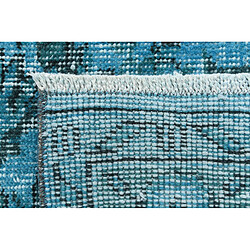 Avis Vidal Tapis de laine 292x178 turquoise Ultra Vintage