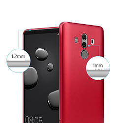 Cadorabo Coque Huawei MATE 10 PRO Etui en Rouge pas cher