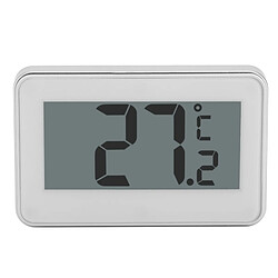 Acheter Wewoo Thermomètre de réfrigérateur LCD grand avec thermomètre numérique à aimant réglable (blanc)