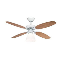 Avis Westinghouse Ventilateur Capitol 105cm Blanc Hêtre