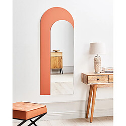 Beliani Miroir GROISES Orange