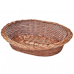 vidaXL Panier/Lit pour animaux de compagnie Naturel 69 cm