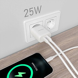 Acheter ? Aisens A110-0758 Chargeur mural - 25W · USB Type C · USB · Blanc