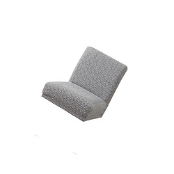 Housse De Chaise En Sergé Polaire Imperméable Et Anti-encrassement Gris